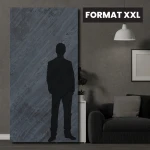 Akmens fanera Line Black XXL 122x280x0,2 cm