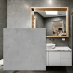 Porceliano plytelė 8mm Cementas Tamsiai Pilka 60x60 cm