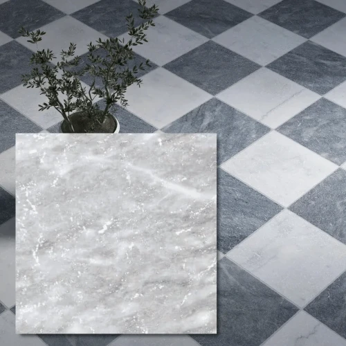 Płytka marmurowa Light Bluestone Bębnowana 20,3x20,3x1,2 cm