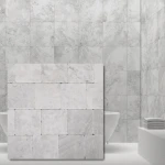 Royal White apdorotos marmuro plytelės 10x10x1 cm IŠANKSTINIS PARDAVIMAS!