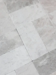 Kamień dekoracyjny Marmur Royal White Mozaika 30,5x30,5x1 cm
