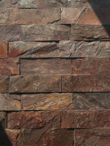 Kamień elewacyjny-dekoracyjny kwarcytowy Copper Brick 10x30