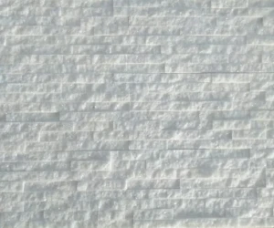 Kamień elewacyjny-dekoracyjny marmur Pure White Stackstone 10x36 cm