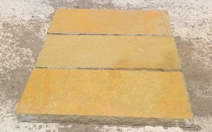 Palisada | Obrzeże Wapienne Tandur Yellow Limestone 100x40x8 cm