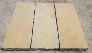Palisada | Obrzeże Wapienne Tandur Yellow Limestone 100x40x8 cm