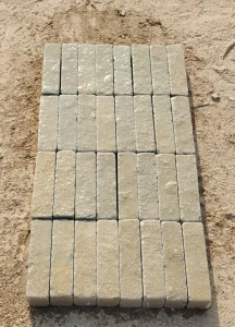 Kamień Wapień Tandur Yellow Limestone Bębnowany 5x20x5 cm PRZEDSPRZEDAŻ!