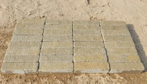 Kamień Wapień Tandur Yellow Limestone Bębnowany 5x20x5 cm PRZEDSPRZEDAŻ!