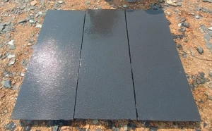 Palisada | Obrzeże Wapienne Kadappa Black Limestone 100x40x8 cm