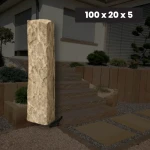 Palisade | Kalkakmenio apvadas Tandur Yellow Kalkakmenis 100x20x5