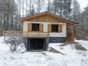 Kamień elewacyjny-dekoracyjny Łupek Black Slate Naturalny 30x60x1 cm