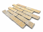 Tandur Yellow Limestone Natūralus fasado akmuo t/h 7x30x2 cm