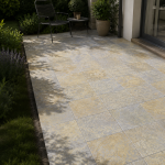 Plytelė Tandur Yellow Limestone Pusiau poliruota Smulkinta 20x20x1,5 cm