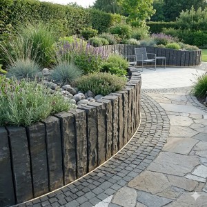 Sodo Palisade Split G690 Basalt Black 50x10x10 cm
