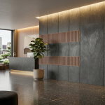 Akmens lukštas Black Slate XXL 122x280x0,2cm