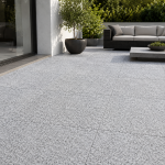 Pilka liepsnojančio granito plytelė Bianco Sardo G602 60x60x2 cm