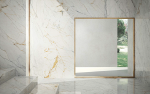 Spiek kwarcowy Grande Marazzi Golden White Matt 320x160x 0,6 cm
