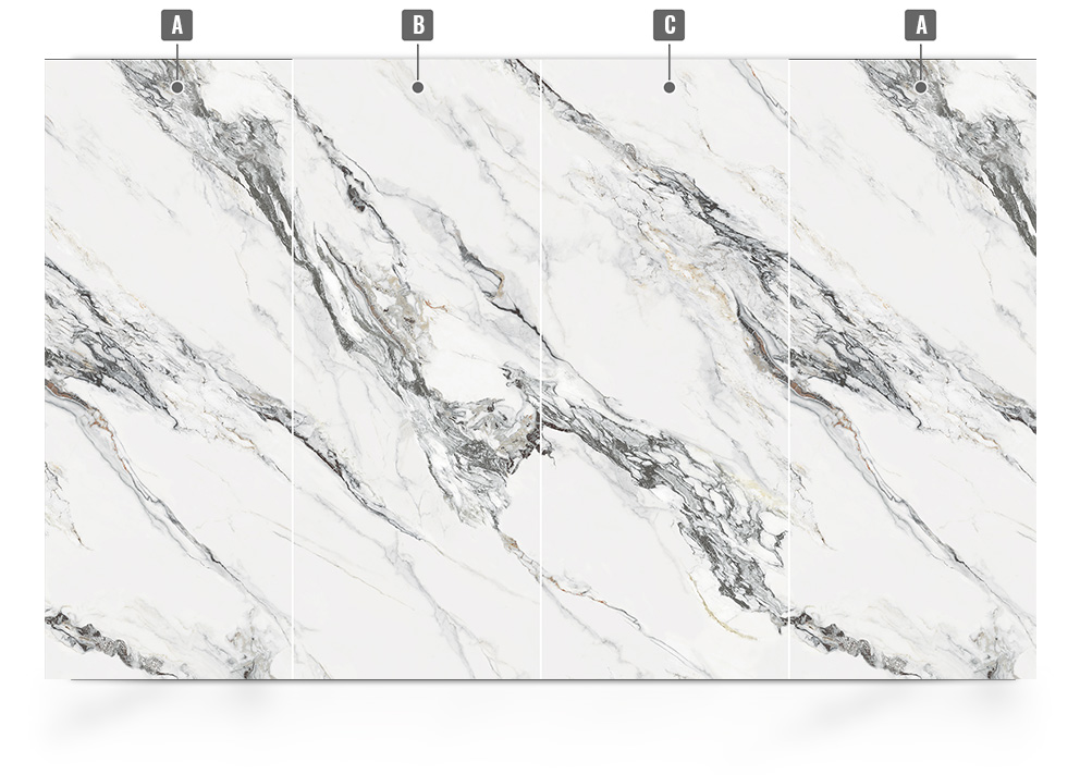 Wzór Statirro na całej ścianie